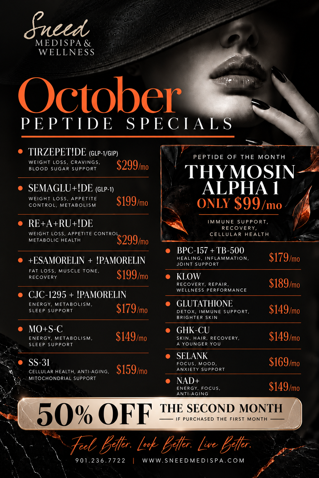 Sneed August specials.